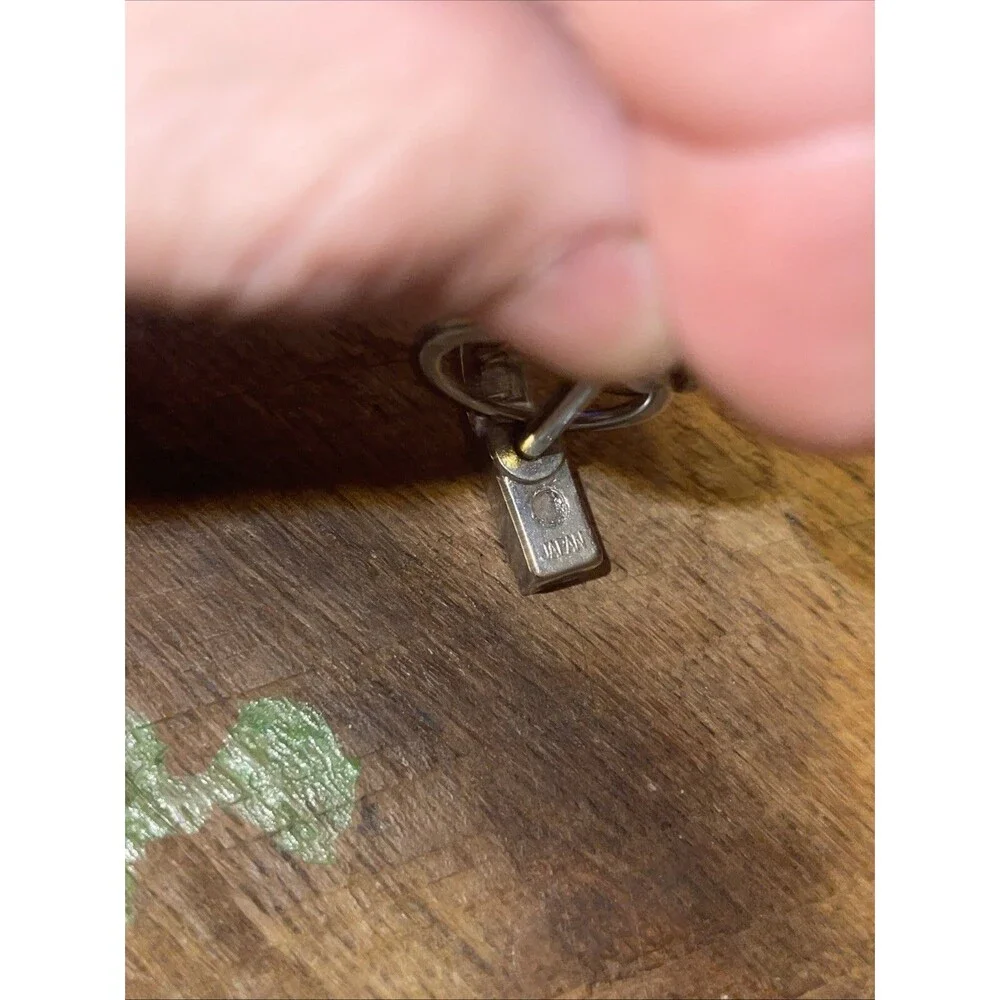 Vintage Mini Hammer Key Ring Small Hammer Keychain - California Souvenir - Japan